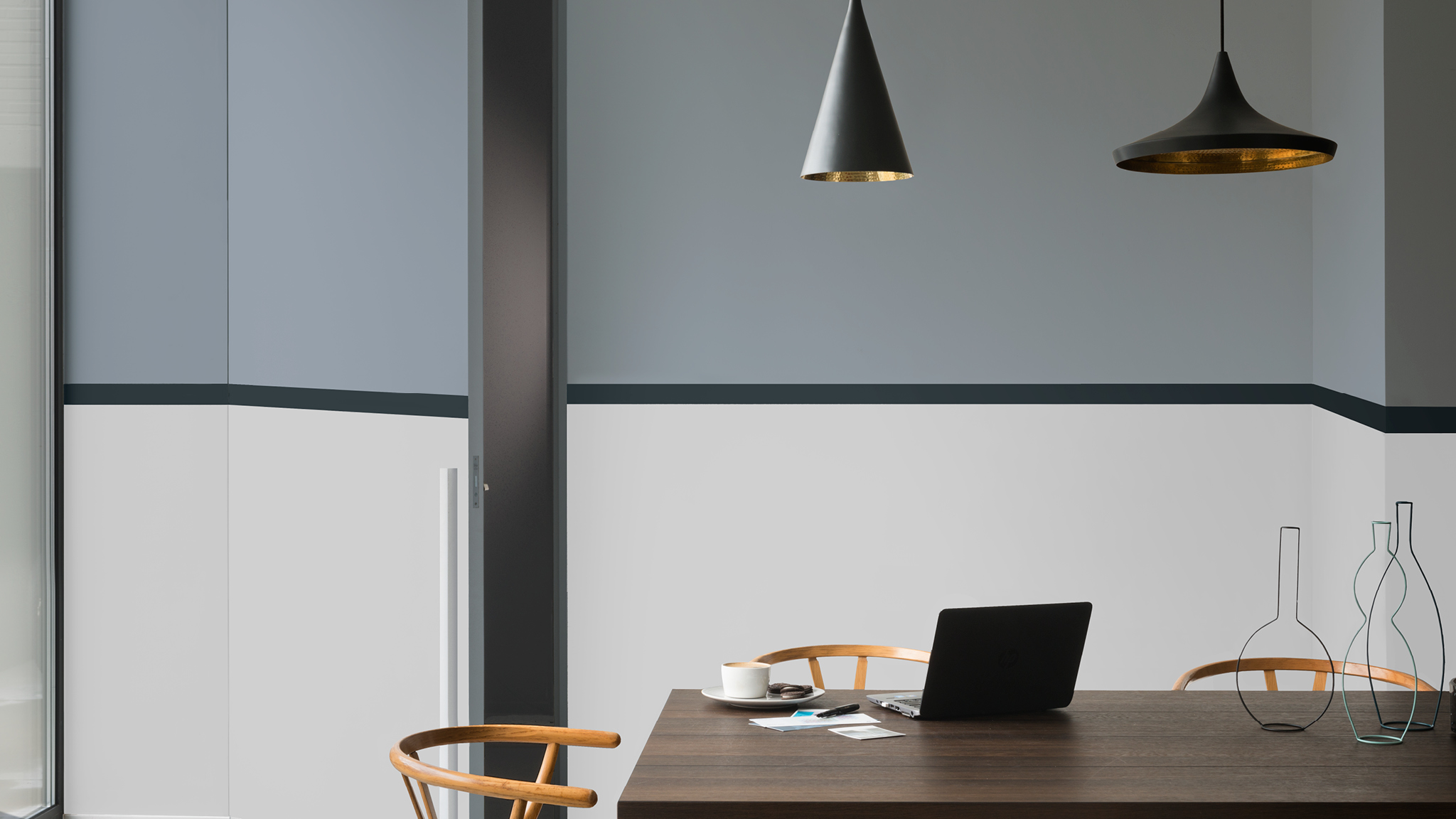 Blauw kleuren eetkamer inspiratie Inspiratie blauwe zachte kleuren eetkamer