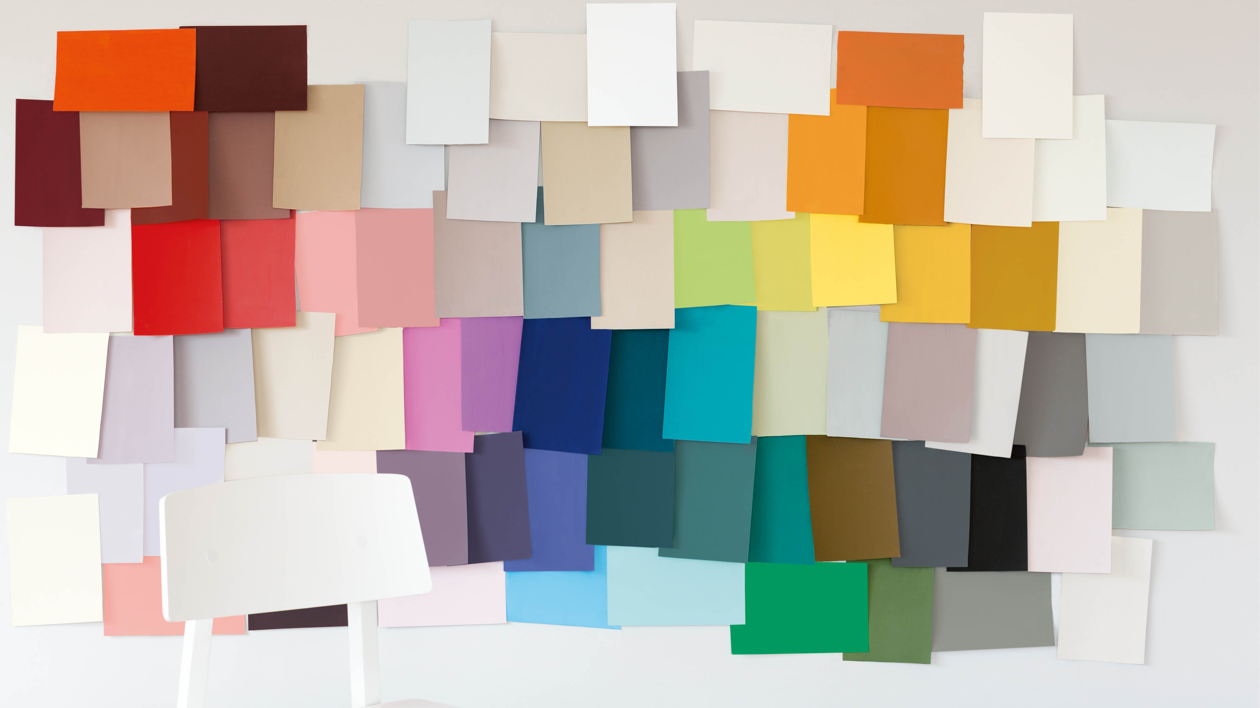 Alle kleuren van de regenboog Een meerkleurige combinatie is een absoluut zekere manier om ervoor te zorgen dat je kind zijn slaapkamer nooit beu zal worden.