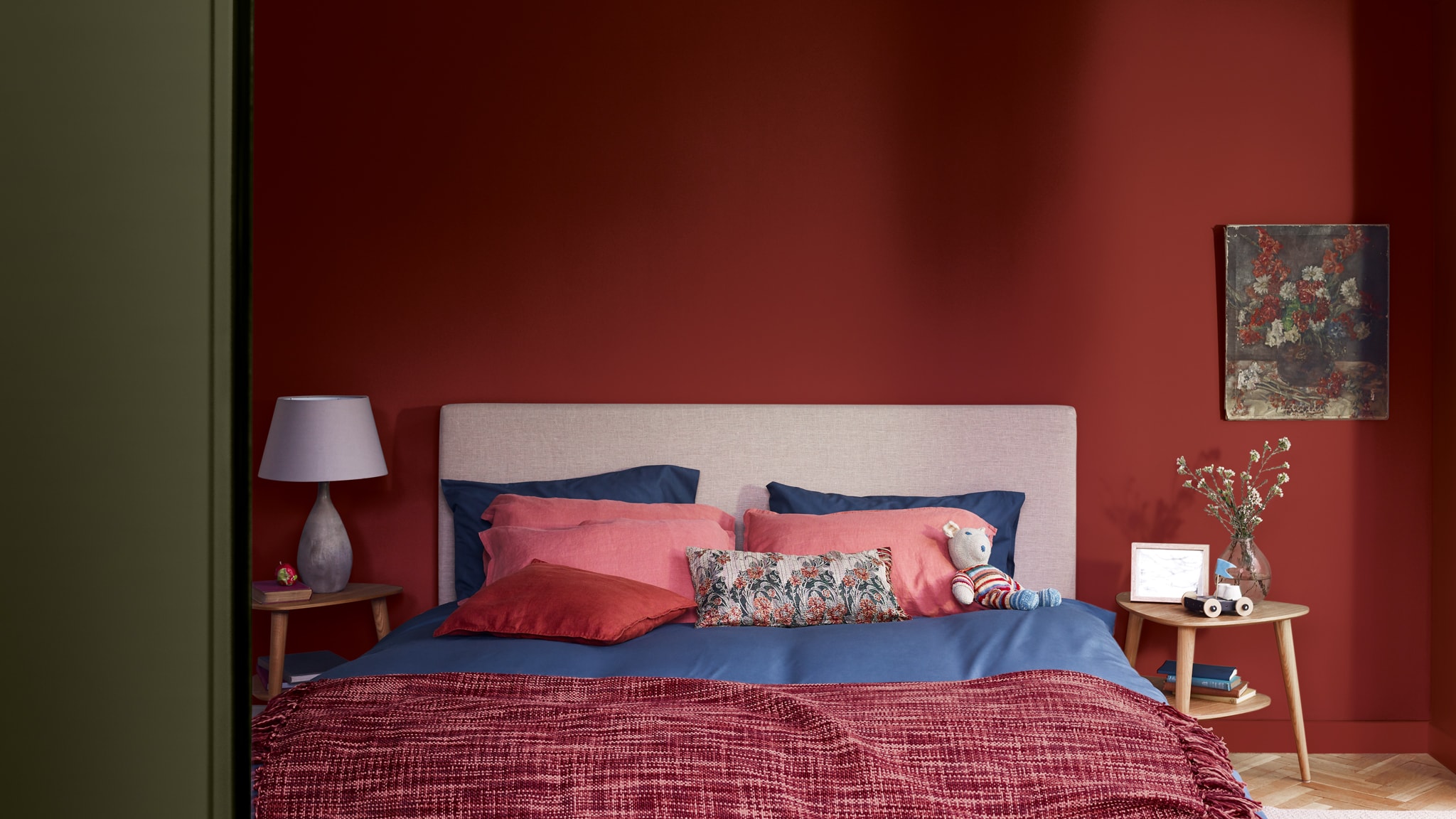 Een knusse nieuwe look voor je slaapkamer Levis-colour-futures-kleur-van-het-jaar-2019-een-plek-om-lief-te-hebben-slaapkamer-inspiratie-Nederland-38