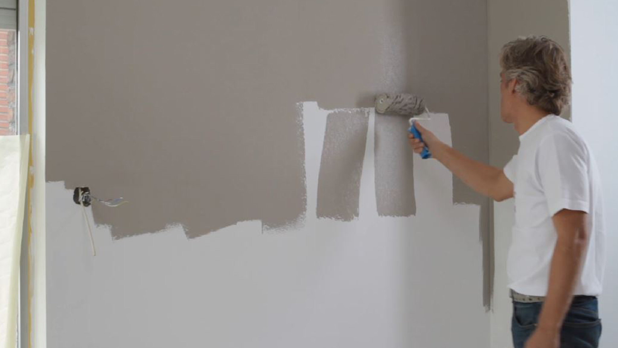 Muur schilderen - hoe muren verven Hoe een pleisteren muur schilderen