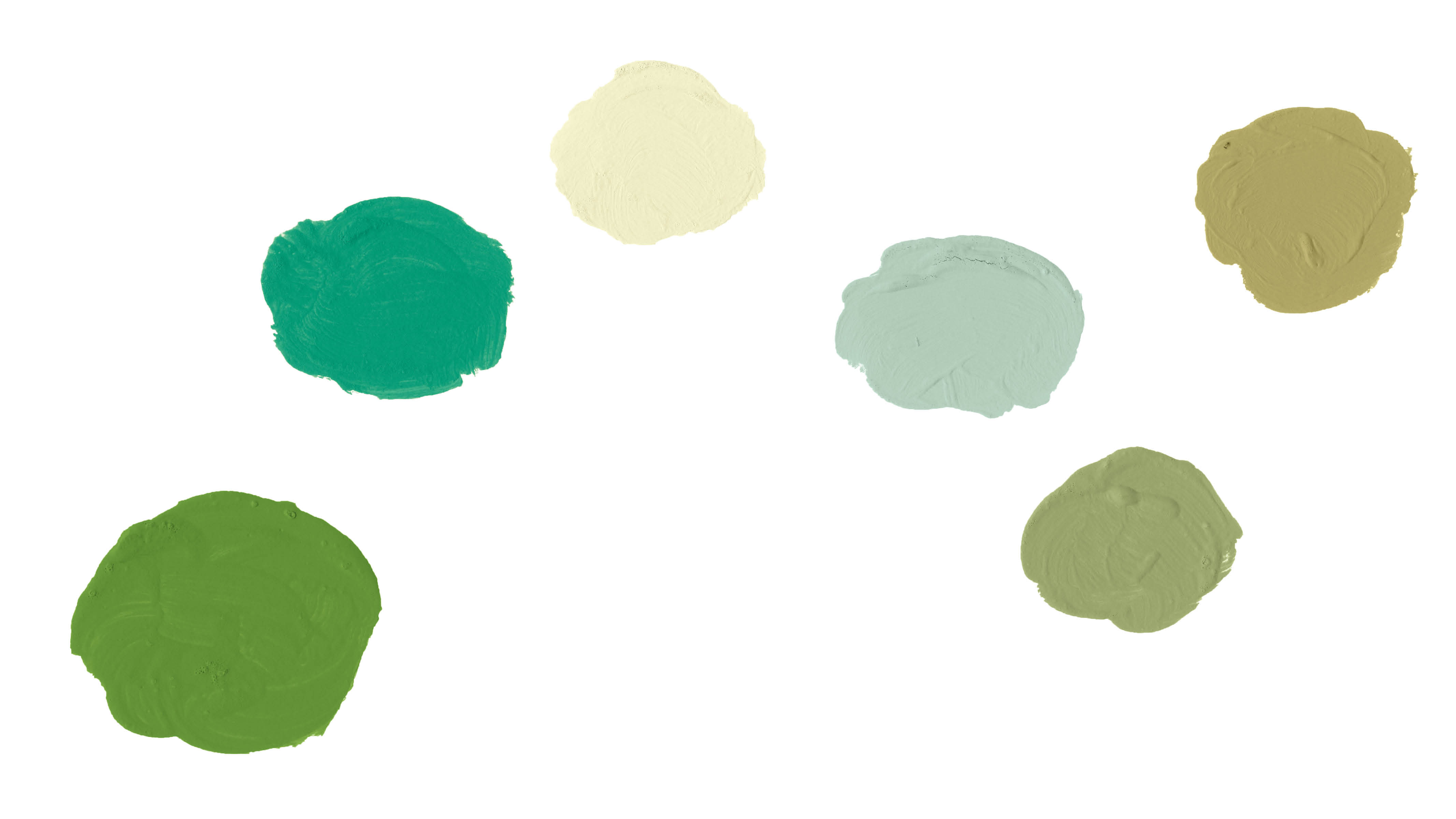 Schilderen met blauwgroen Blauwgroen is een opgewekte keuze voor de kinderkamer en komt pas goed tot zijn recht in combinatie met kleuren met een warm accent - geel, oranje en roze werken bijzonder goed.