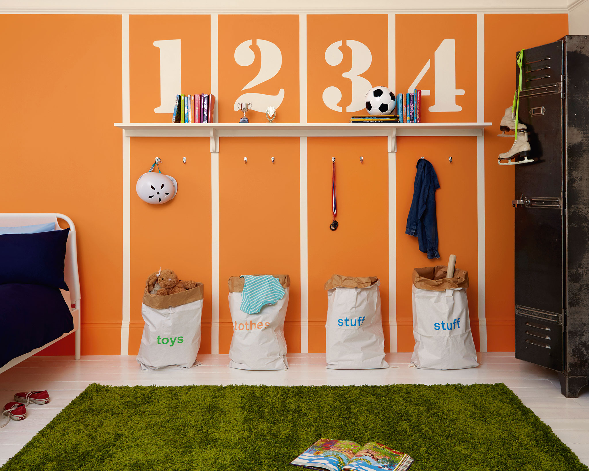 chambre d'enfant sportive - le résultat final chambre d'enfant sportive - le résultat final