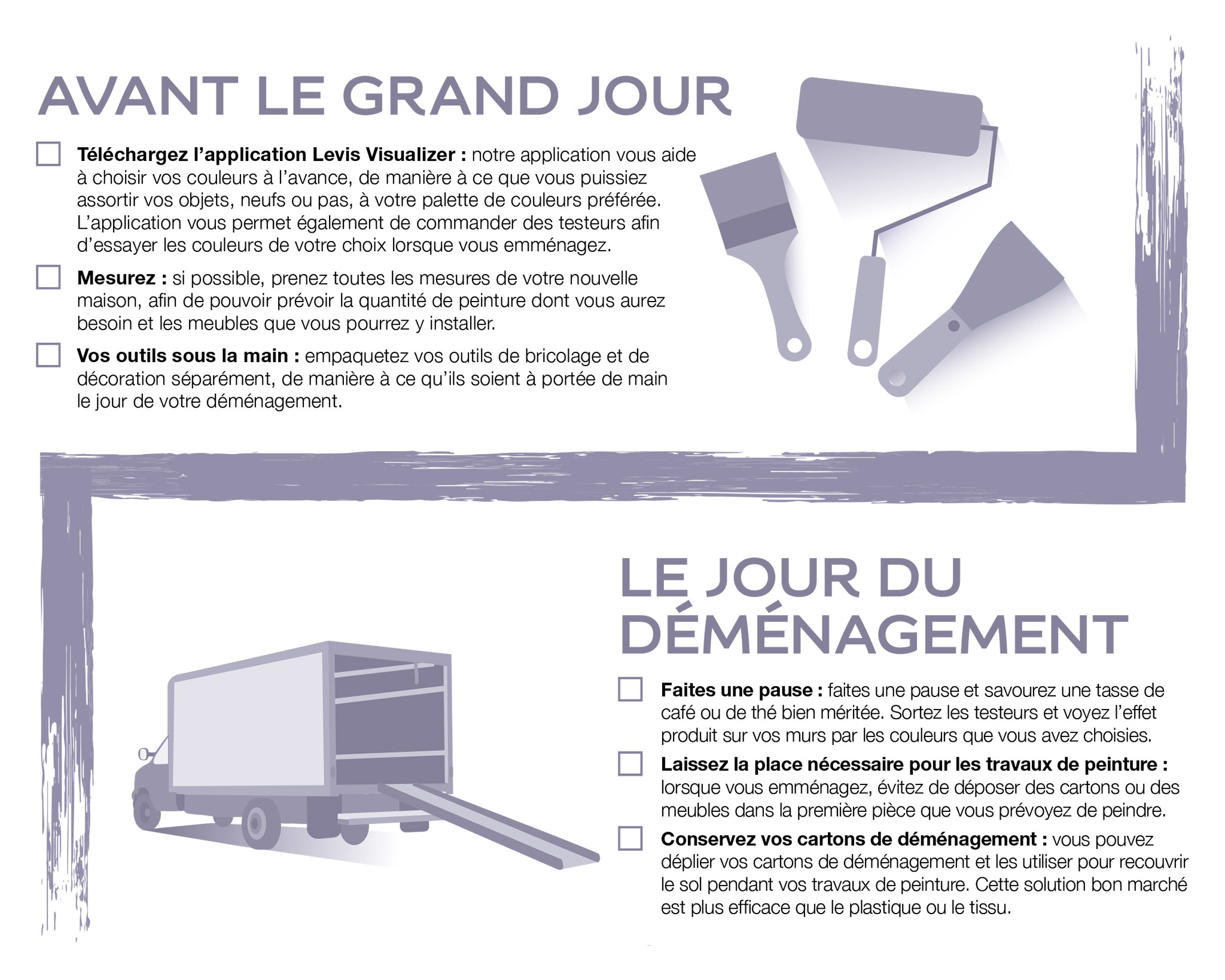 check-list du déménagement etappe 1 et 2 check-list du déménagement etappe 1 et 2