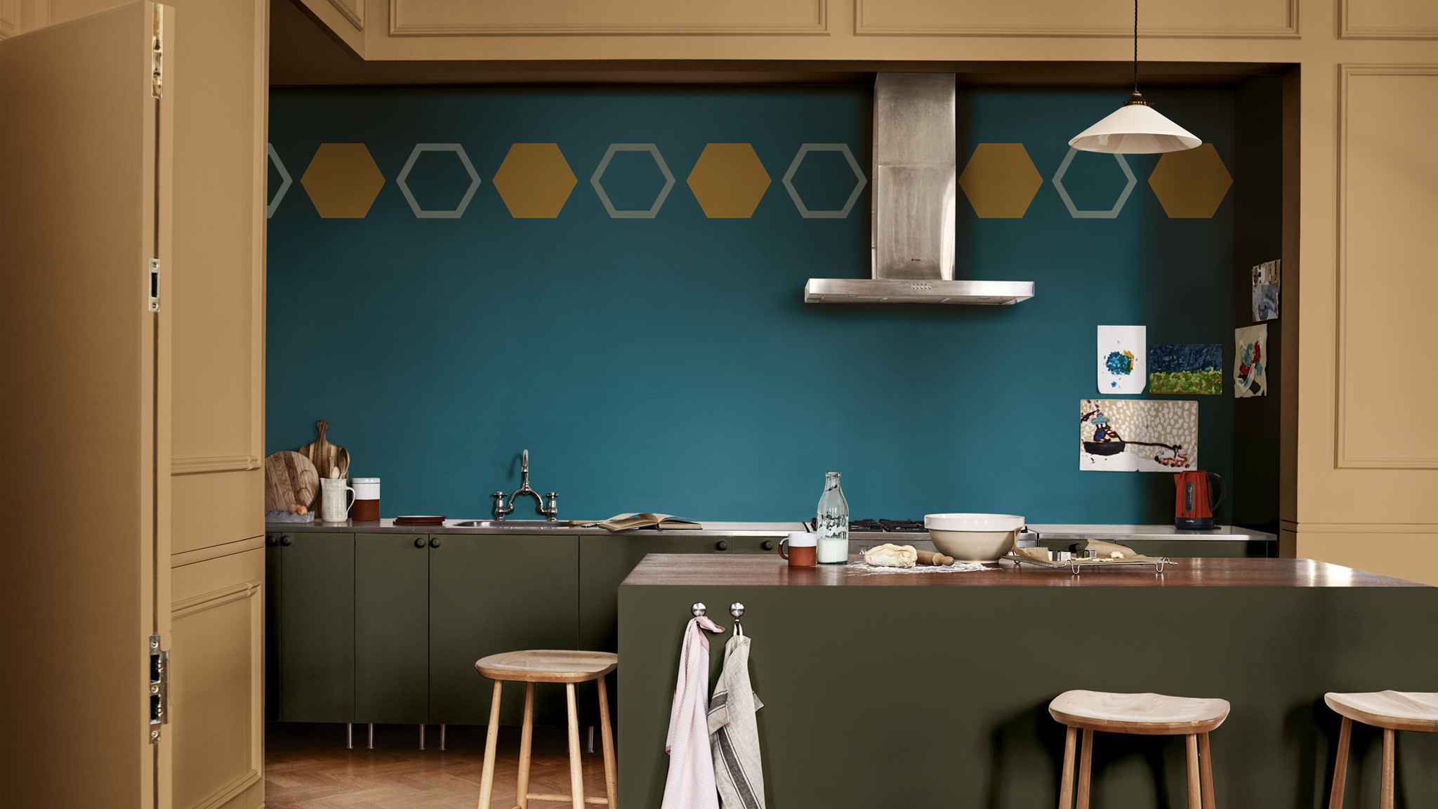 La cuisine cosy Levis-Couleur-annee-2019-Une-piece-pour-aimer-Cuisine-Inspiration